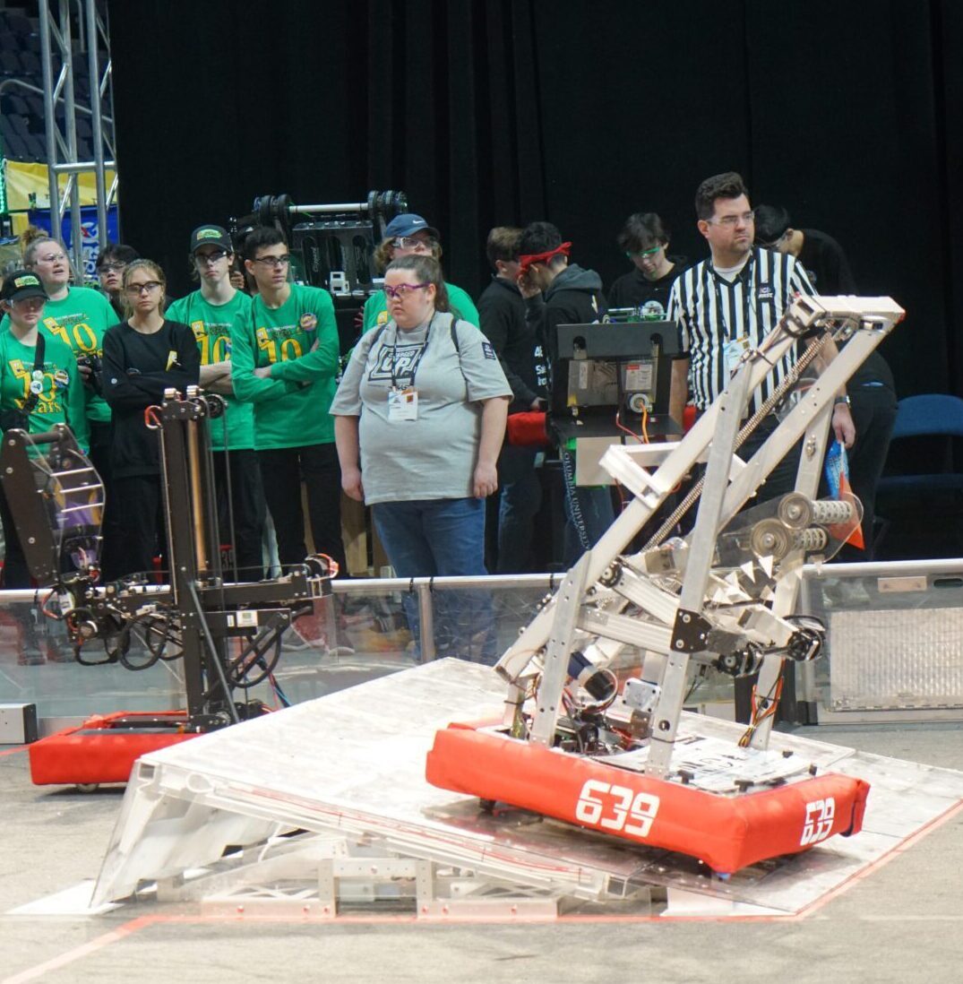 Code Red robot during the competition