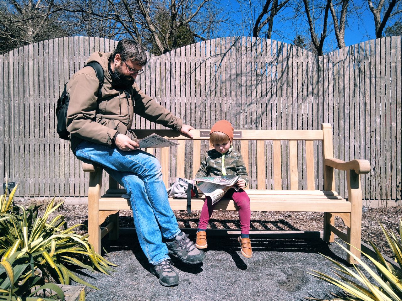 Kirill and his son Mark