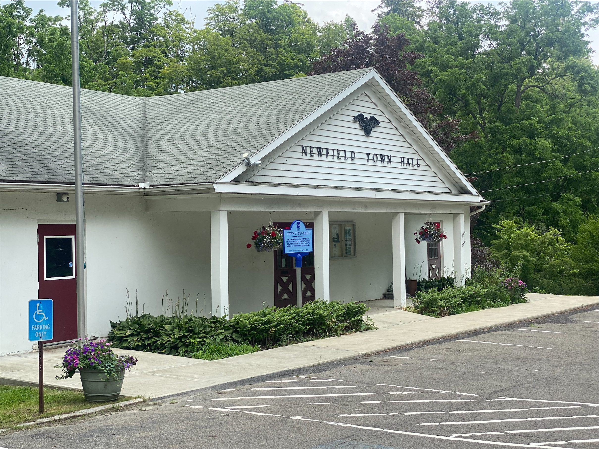 The planning board meets monthly at the Newfield Town Hall.