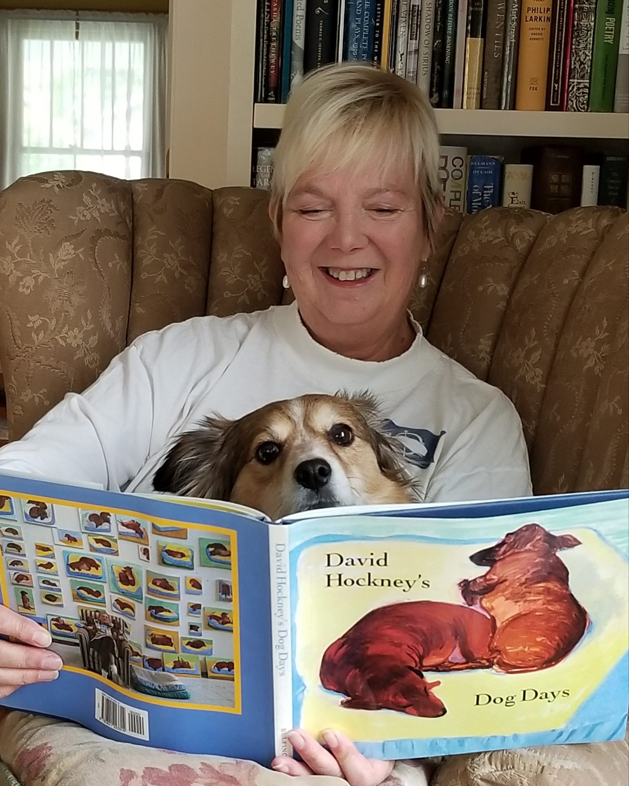 Susan Currie Reading to Emma