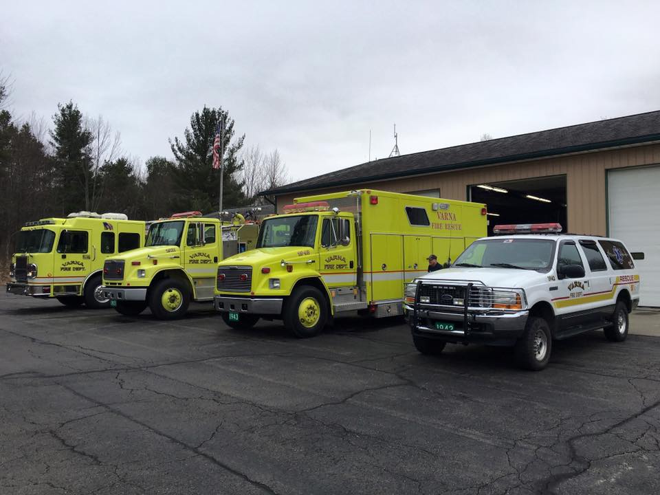 Varna fire dept. vehicles