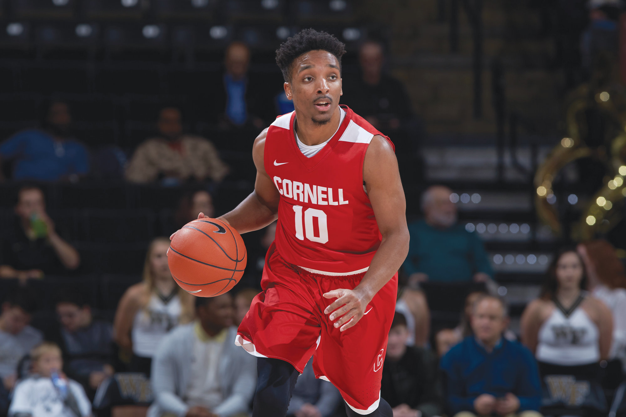 at the LJVM Coliseum on January 2, 2019 in Winston-Salem, North Carolina. The Demon Deacons defeated the Big Red 83-61. (Brian Westerholt/Sports On Film)
