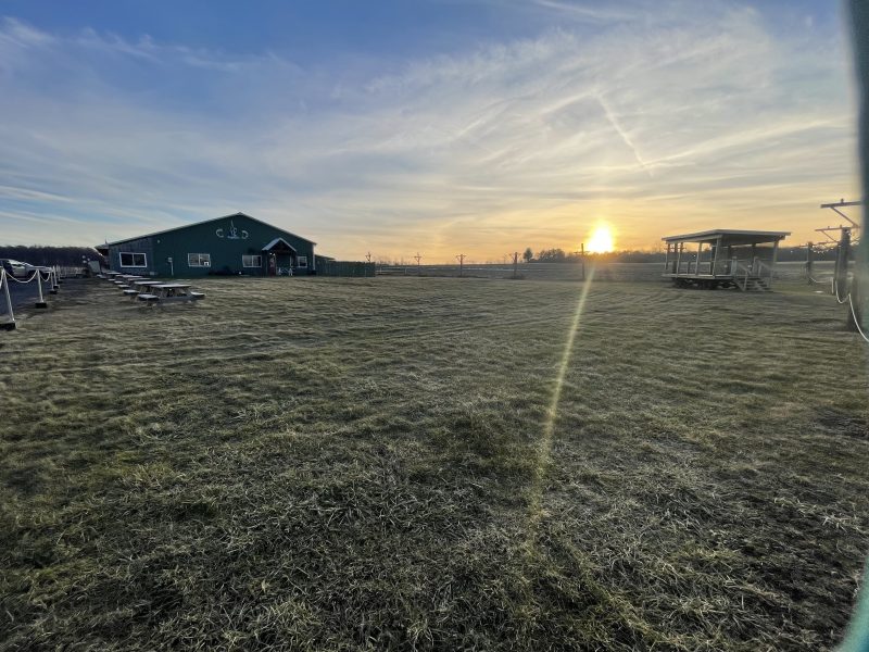 Skye receiving her award