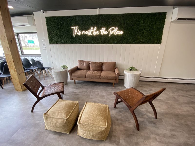 an electric Nissan charging