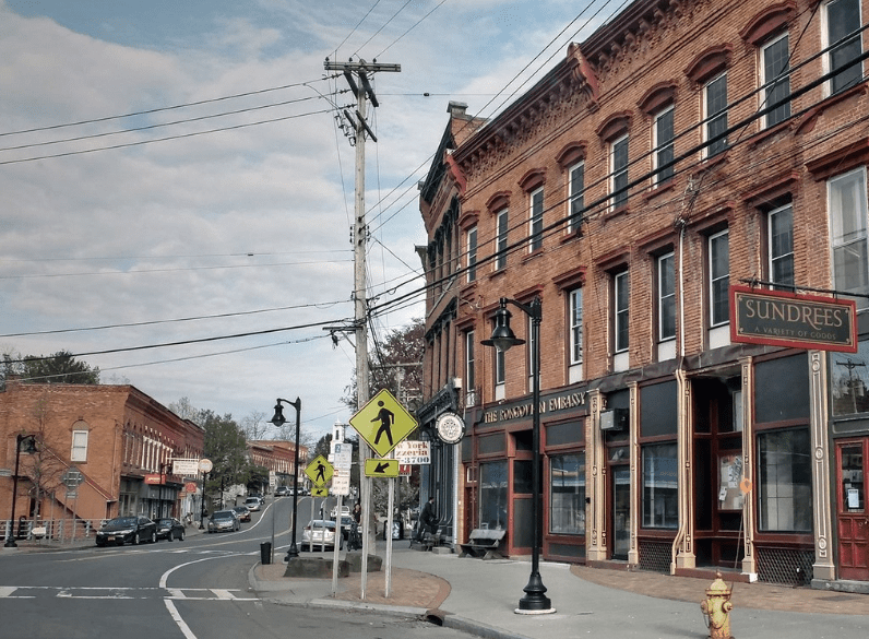 photo of downtown Trumansburg