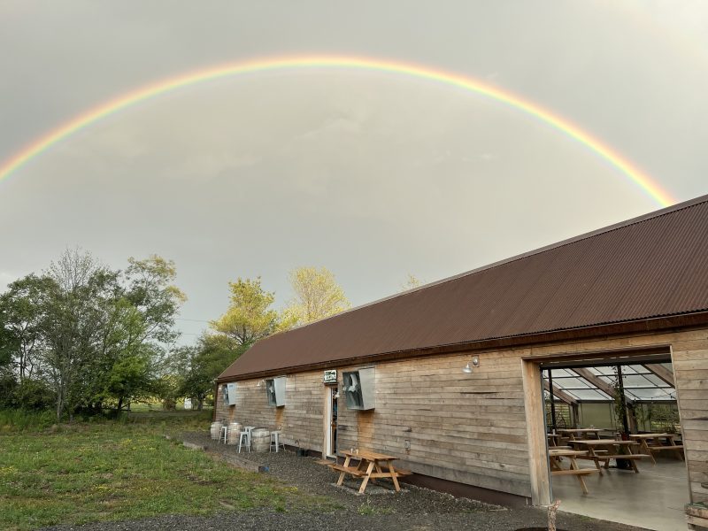 Stone Bend Farm, located at 196 Porter Hill Rd. in Newfield, is a taproom that serves 100% organic pizza and other food items Friday through Sunday.