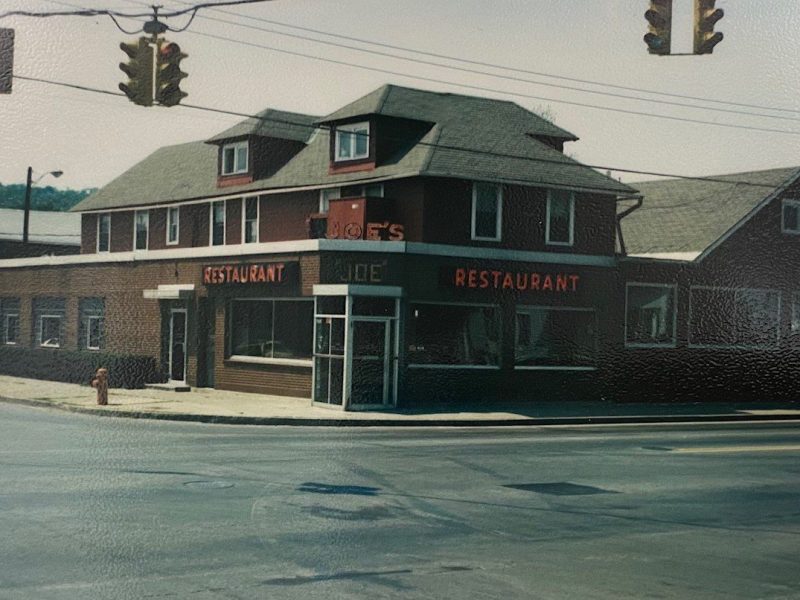 an old photo of Joe's restaurant