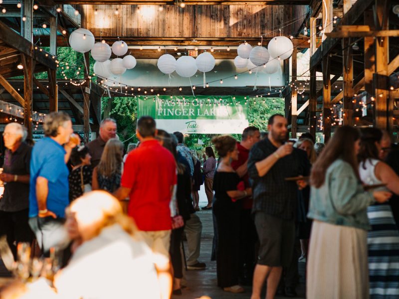 Ithaca Farmers Market during last years Taste event