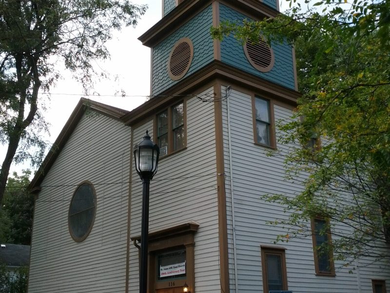 photo of St. James AME Zion Church on Cleveland Avenue.
