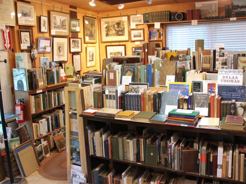 Used book lovers will be enchanted by the care owner Michael Muilenberg has put into his collection. Ulysses Books boasts 4,000 books on its first floor, an additional 1,100 on its upper level, and other interesting treasures.