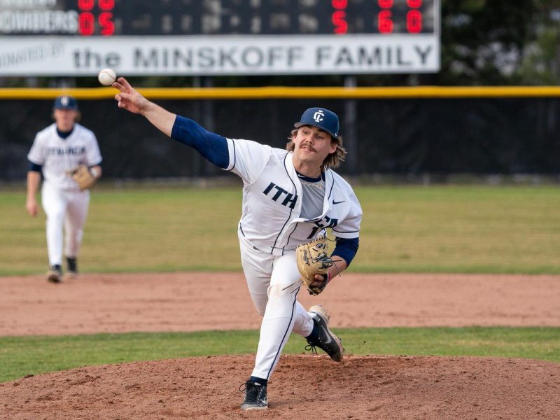 Lansing native Garrett Bell dazzled on the mound this season for the Ithaca College baseball team, helping the Bombers make a second straight Super Regional appearance.