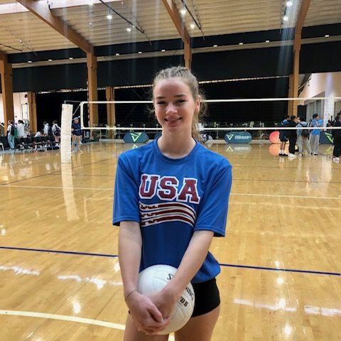 Trumansburg's Sailor Ladd took part in the Down Under Games in Australia last month as part of the United States volleyball team.