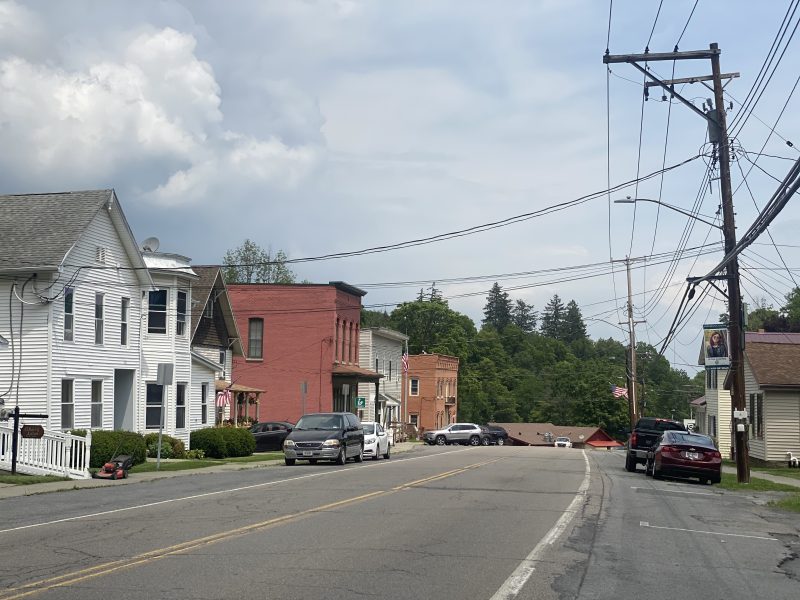 main street in Newfield