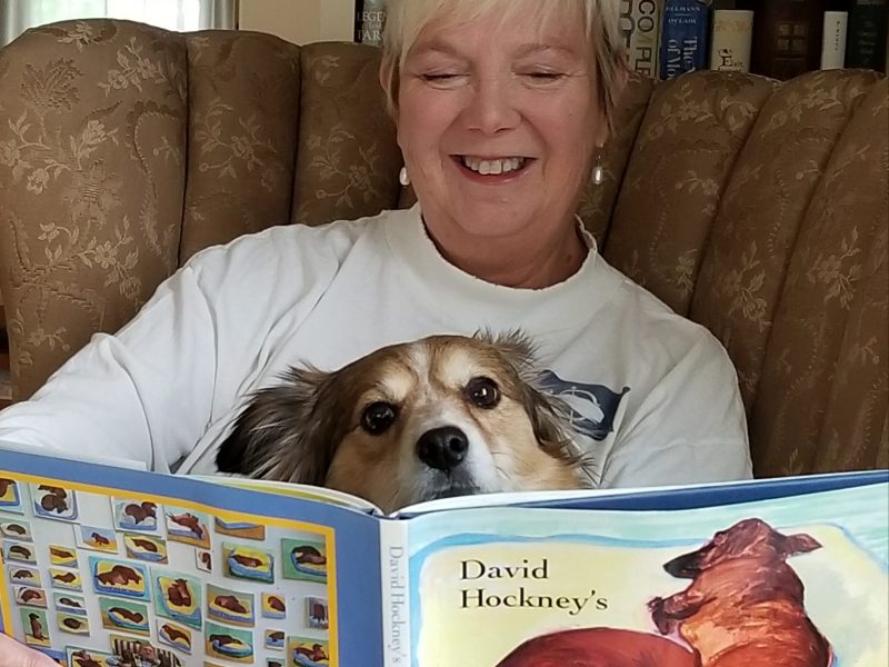 Susan Currie Reading to Emma