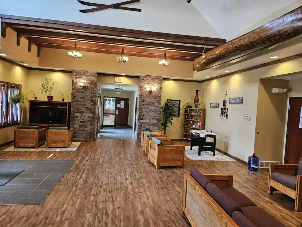 Inside a cottage on the WGA campus. A Holiday Cottage Appeal is held annually between Thanksgiving and year-end to help make the campus festive and provide a special gift and meal during the holiday season. Photo provided