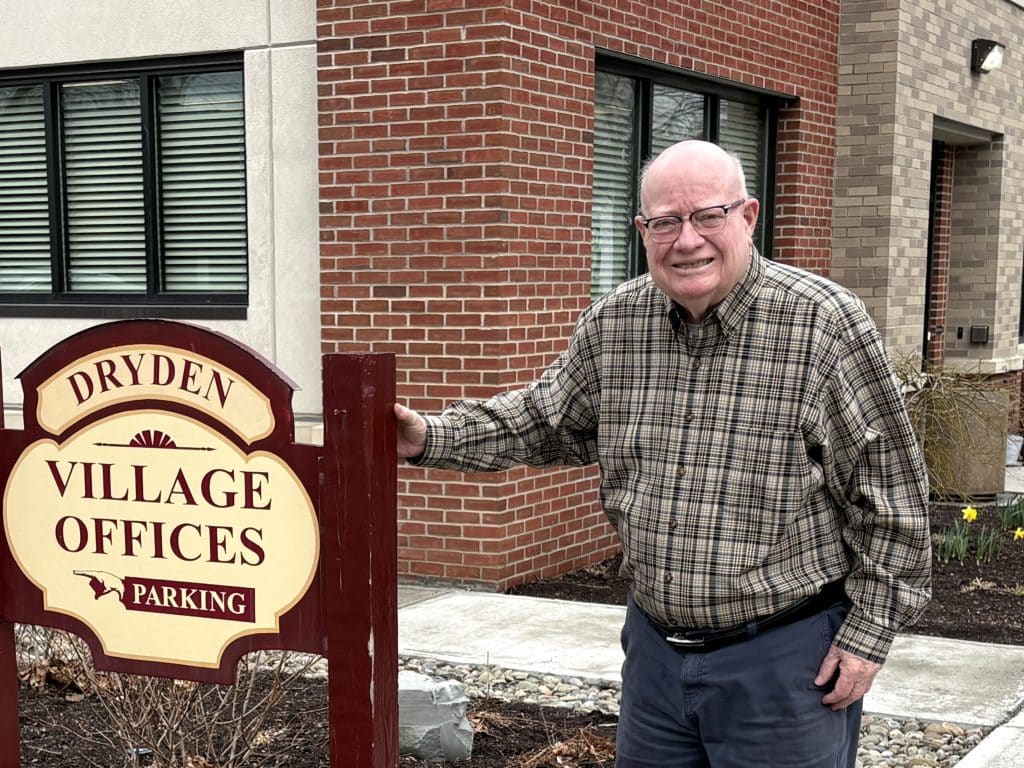 Photo caption: 
Photo by Kevin L. Smith
Mike Murphy, who’s been the village of Dryden mayor for the past eight years, is set to enter his fifth term at the helm.
