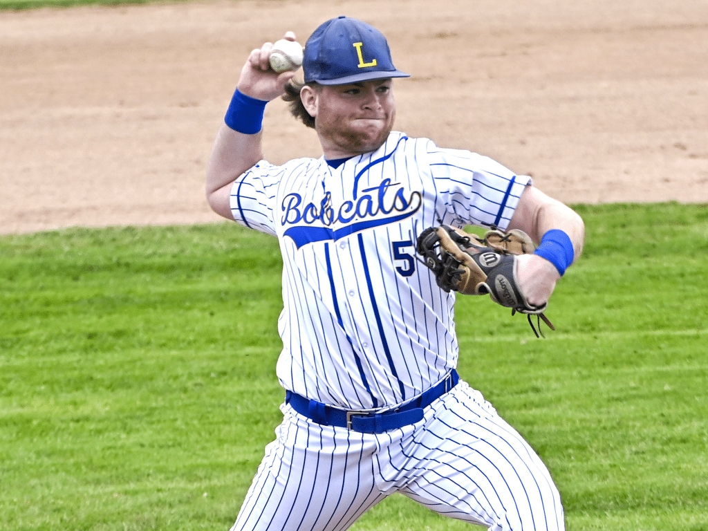 Lansing's Jaxson Mayo has excelled both on the mound and at the plate for the baseball team this season. The Bobcats enter the Section IV Class B tournament with a strong 14-5 record. 
