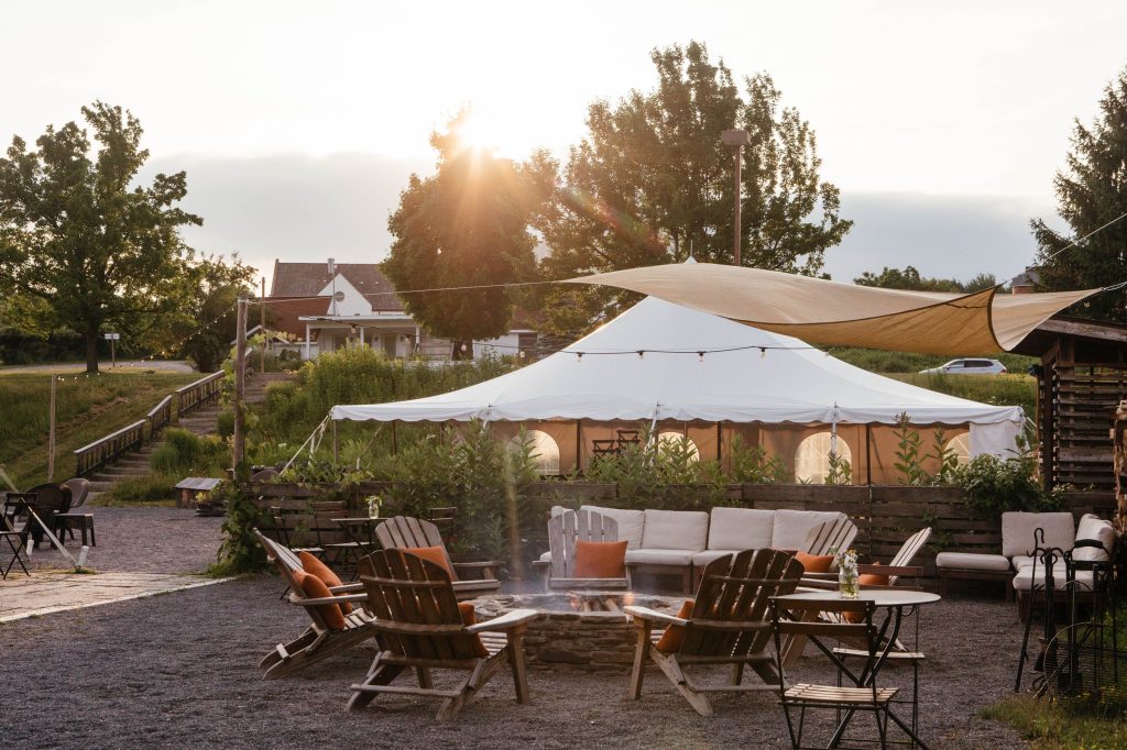 La Tourelle recently acquired Ithaca by Firelight camps.