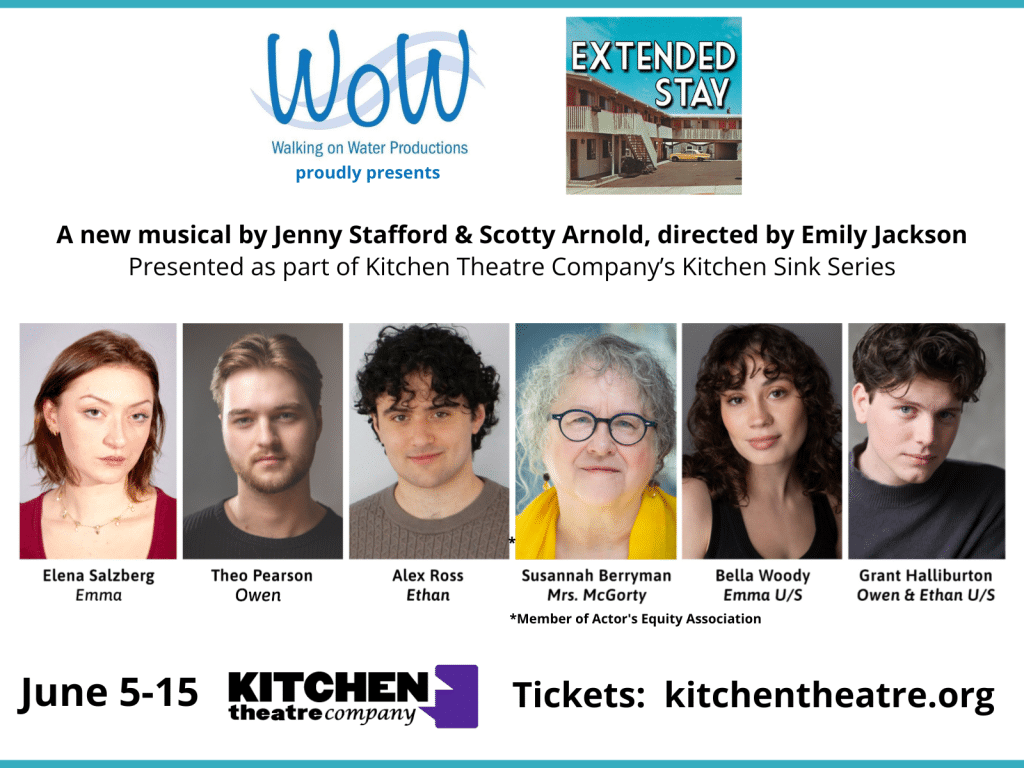 New musical Extended Stay runs at Kitchen Theatre Company