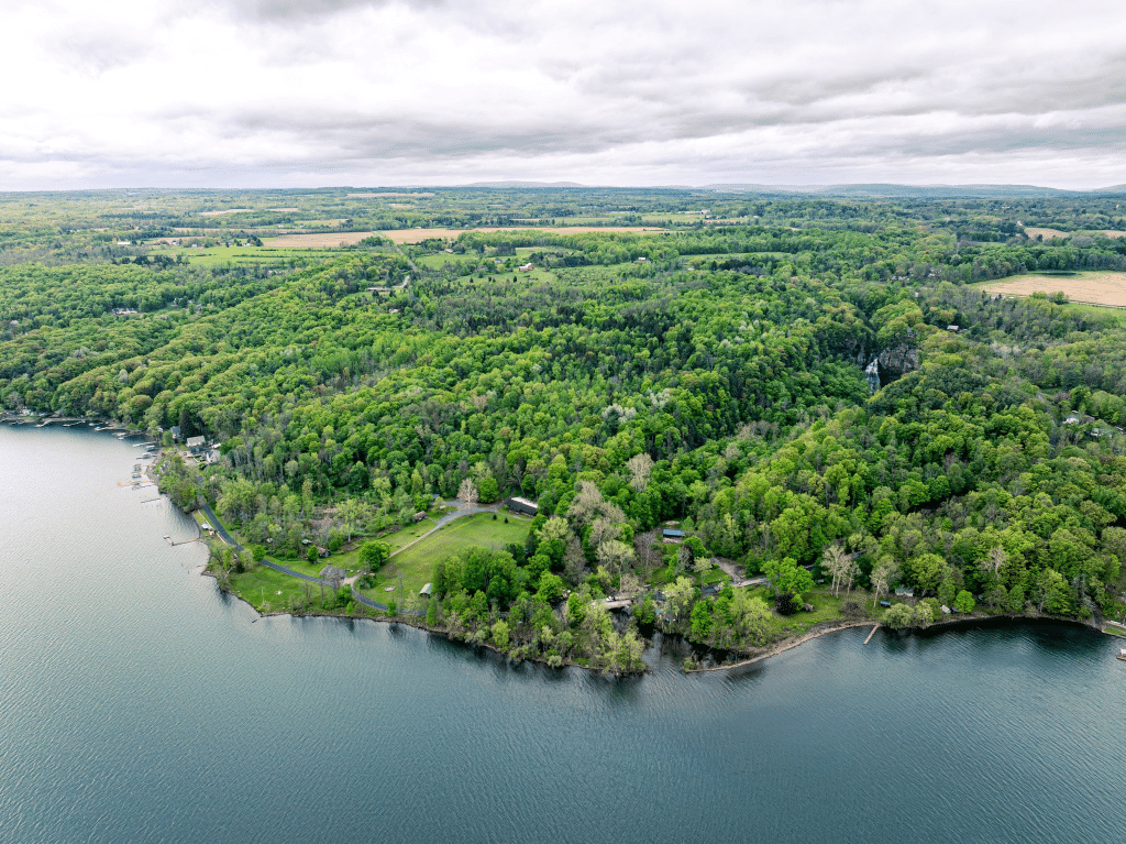 Photo provided 
The creation of a new 90-acre state park, located on Cayuga Lake at the former Boy Scout Camp Barton, was recently announced by officials. 
