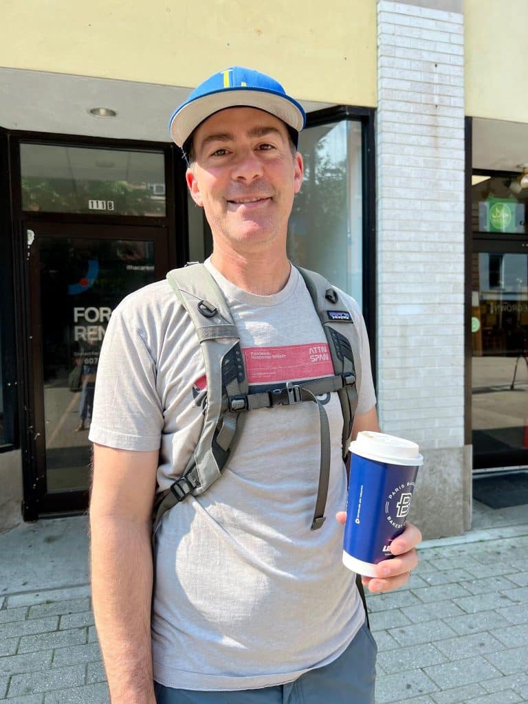 That he enlisted in the Marines to serve his country, and he’s a big teddy bear. 
Tyson, Lansing 