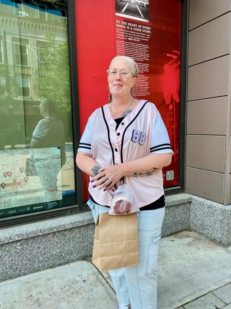 His dad jokes. 
Heather, Ithaca 