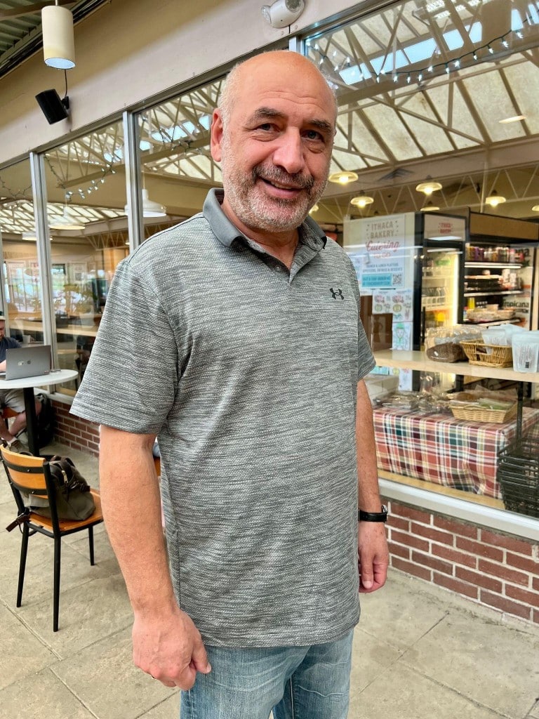 If it’s nice weather, I’ll probably be outside doing yardwork.
Alex, Dryden