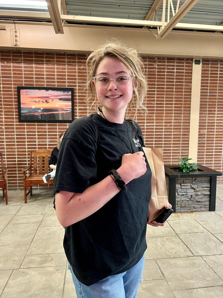 To hang out with my dogs.
Elaina, Whitney Point