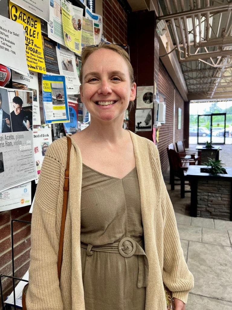 Coaching baseball for the Youth Bureau,
so hopefully it doesn’t get rained out.
Kate, Ithaca