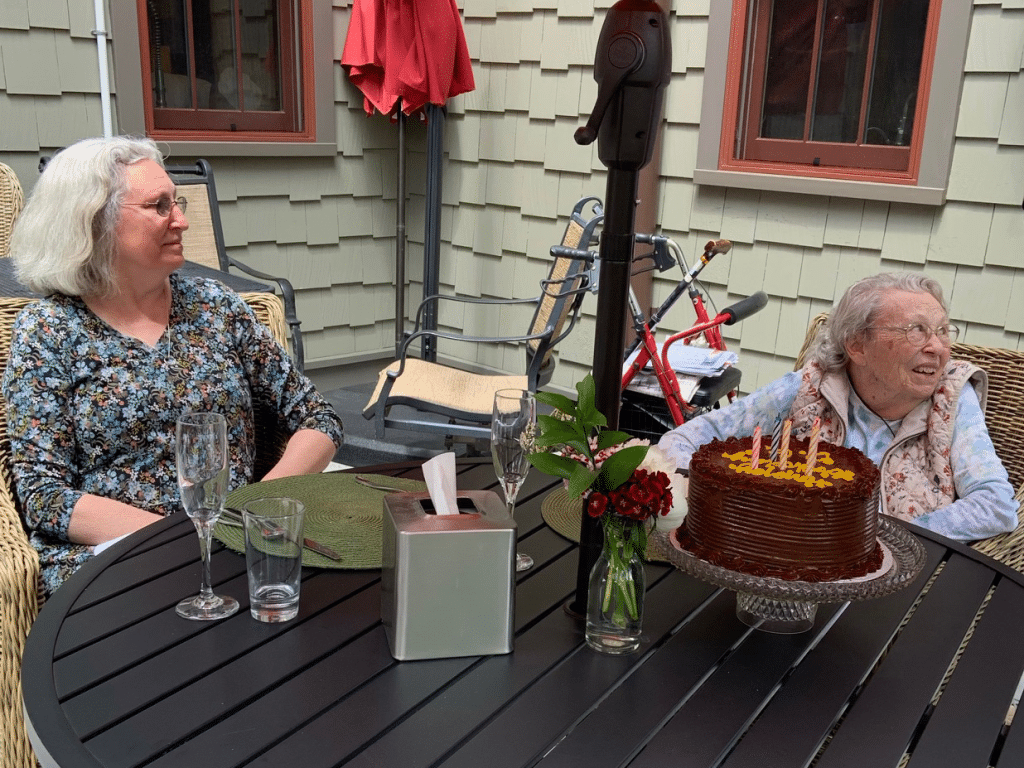 Photo provided
Sarah Gowin (left) and Dorothy Gifford (DG) Bancroft-Gowin in 2021. Go The Distance