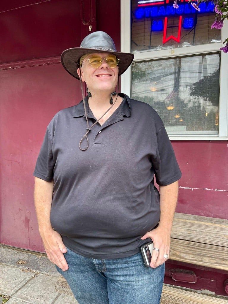 The ice cream. I think it’s cool that we have two local places to get ice cream, and it’s nice to see people.
Robert, Trumansburg 