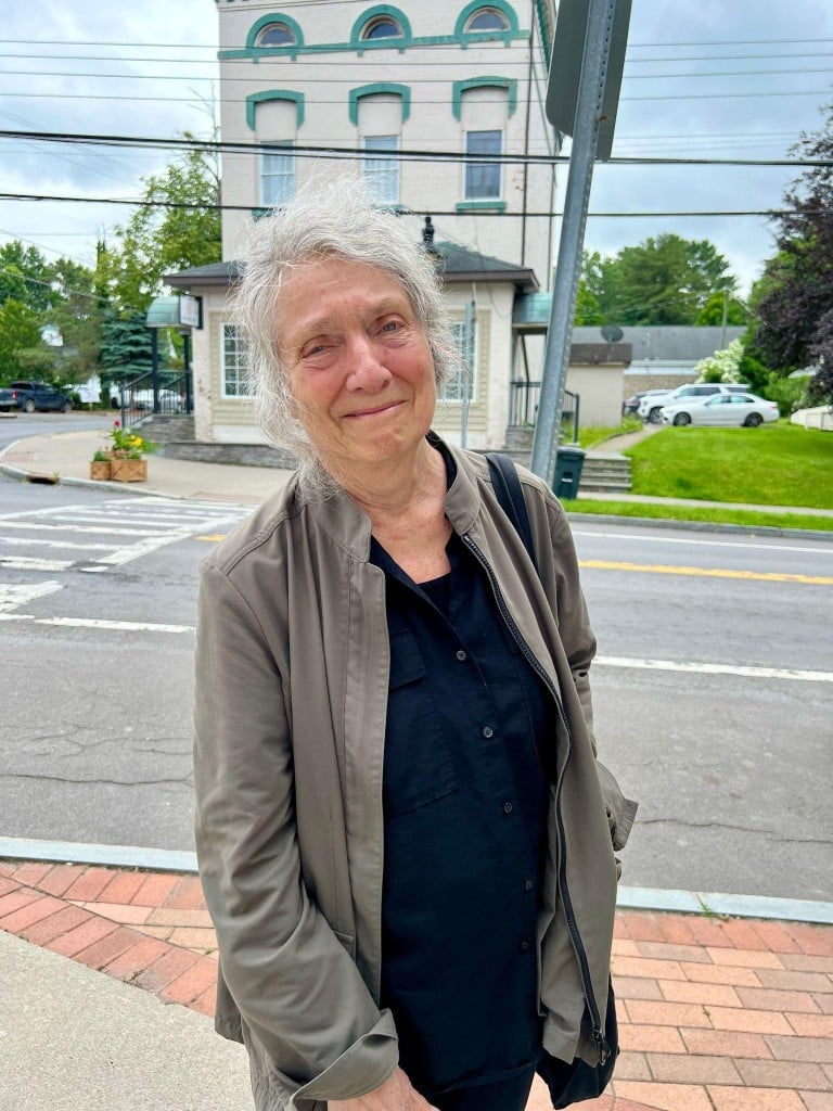 The greenery, the trees. The land around that’s so green.
Barbara, Trumansburg 