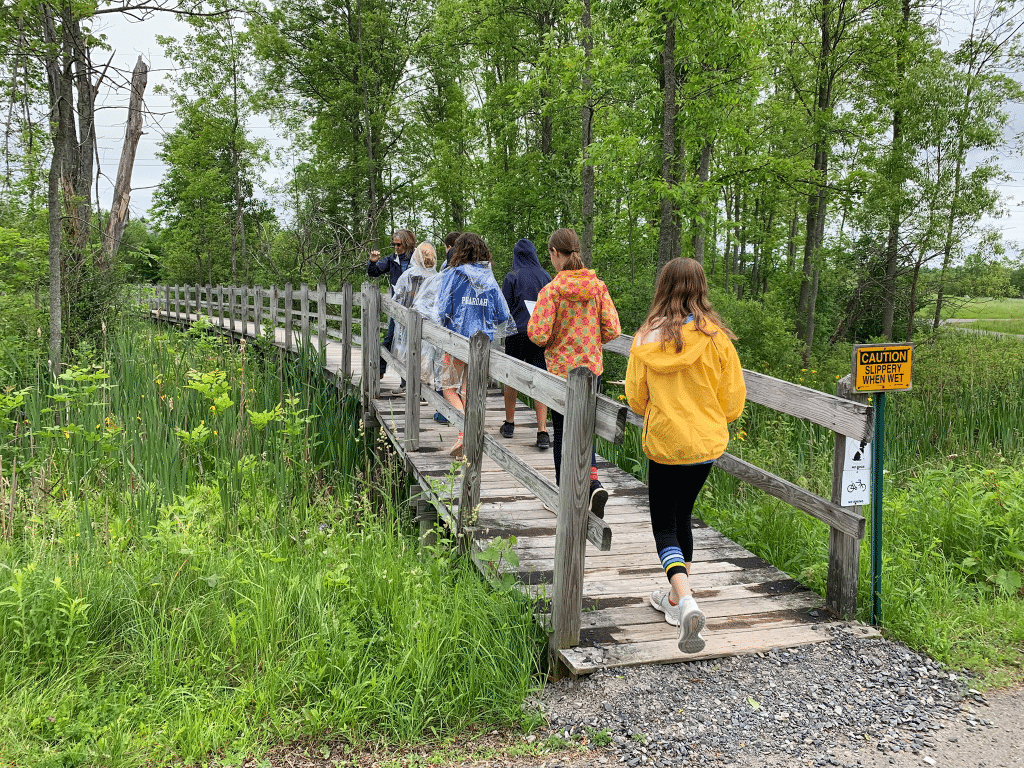 Photo provided
Fifth-graders explore the Cornell Lab of Ornithology with Kids Discover Trails!, a joint effort of the Discovery Trail partnership, Trumansburg Central School District and the Trumansburg Education Foundation.
