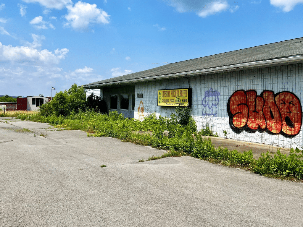 Photo by Jaime Cone Hughes 
Developer Chris Fiello recently announced that he hopes to bring a new restaurant to the former Imperial Kitchen Buffet lot. Lansing Restaurant Development