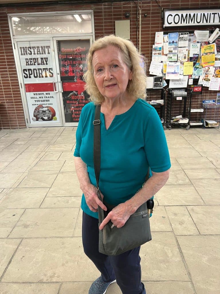 Visit Dedrick’s in Dryden. They have really good food and pastries. 
Betty, Newfield 