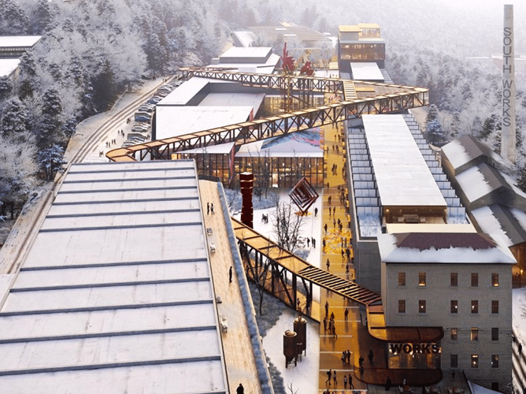 Image provided
A rendering of the SouthWorks project once it’s finished. The new Ithaca neighborhood will have housing, restaurants, employment opportunities, a day care and more. 