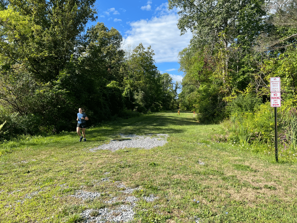 Photo by Jaime Cone Hughes 
Dryden town officials were ready to accept a contractor bid for a new pedestrian bridge, but one of the other bidders protested the lowest bidder’s submission, noting that a supplier form was missing from their application.