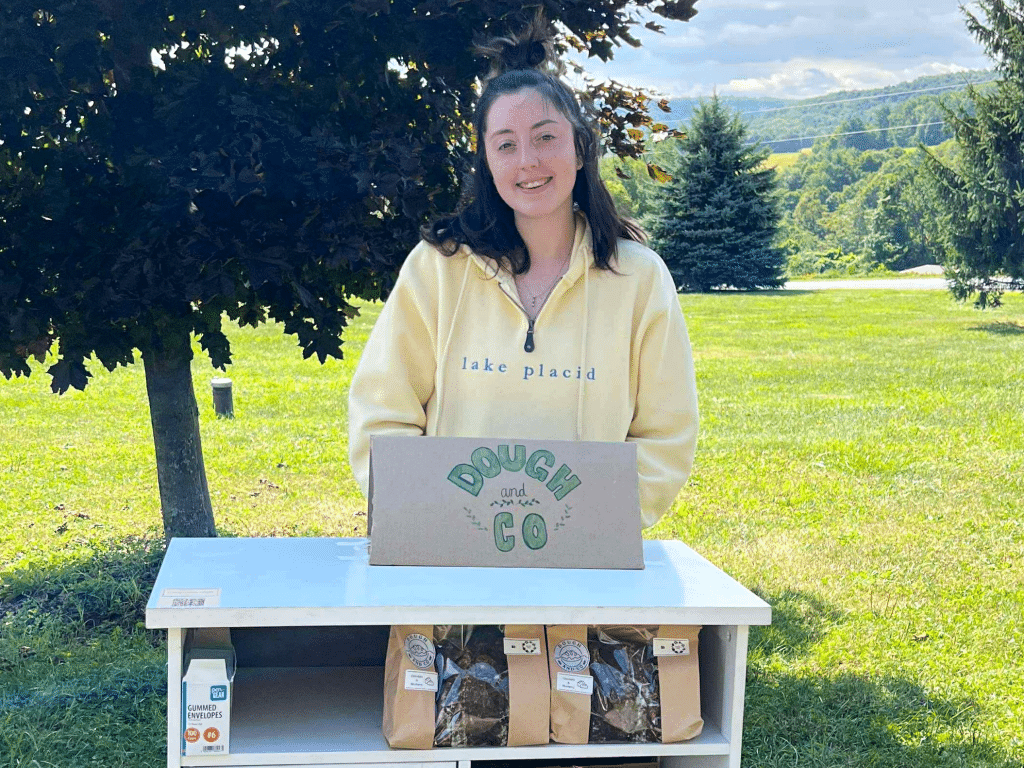 Photo provided 
Newfield resident Sarah Sexton recently opened Dough & Co. — a micro-bakery right in town. After battling leukemia for over a year, Sexton is now making baked goods as her business gets off to a fast start.