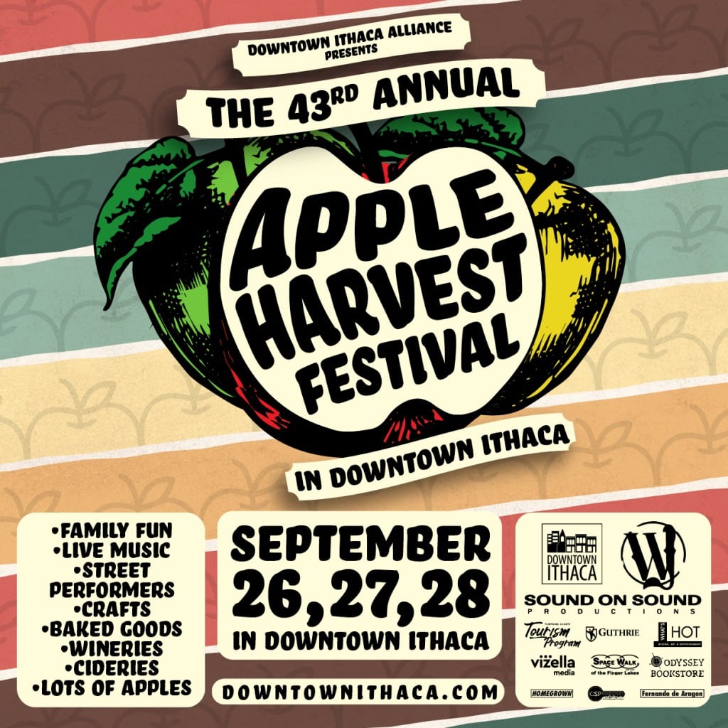 Apple Harvest Festival brings fall flavor, live music and student energy to downtown Ithaca