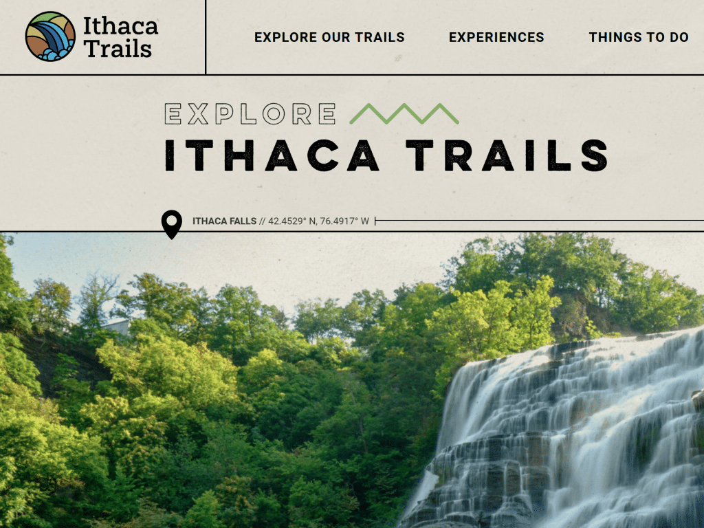 Photo provided
The new IthacaTrails.org showcases 75 distinct trail experiences across Tompkins County.