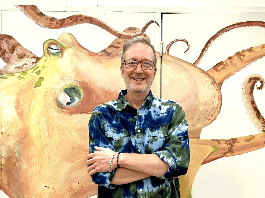 Photo by Jaime Cone Hughes 
Todd Nau, store manager of the Triphammer location of Finger Lakes ReUse, is the latest recipient of our Hometown Heroes Award. 