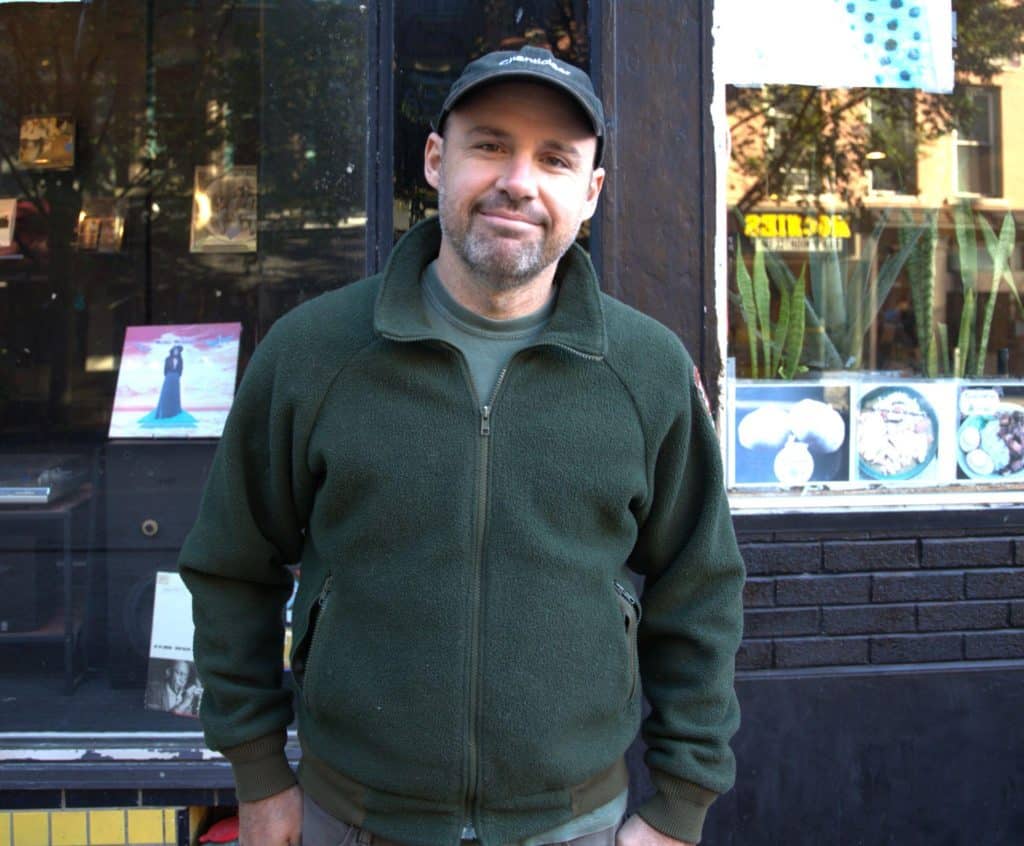 The leaves changing colors. 
Nate, Wayne, Pa. 
