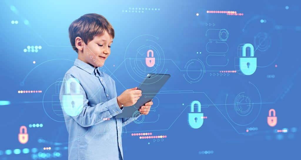 Image provided 
Students learn about online safety while using classroom computers. Experts say teaching kids to recognize phishing scams and create strong passwords is one of the best ways to prevent cyber threats at home.