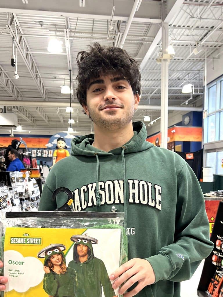 Oscar the Grouch. 
Jaden, Ithaca 
