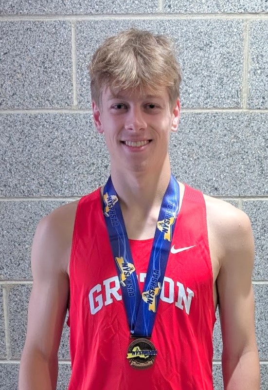 Photo provided 
Groton's Ross Bush finished in 14th place in the Class D state championship with a time of 16 minutes and 35.2 seconds. 
