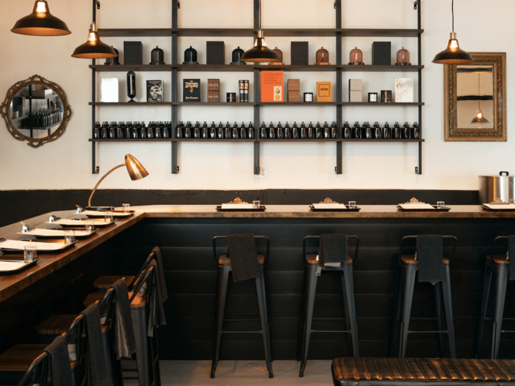 Photo provided 
Poured Candle Bar offers olfactory experiences – and a chance to take home a custom candle – in Press Bay Alley, Ithaca. 