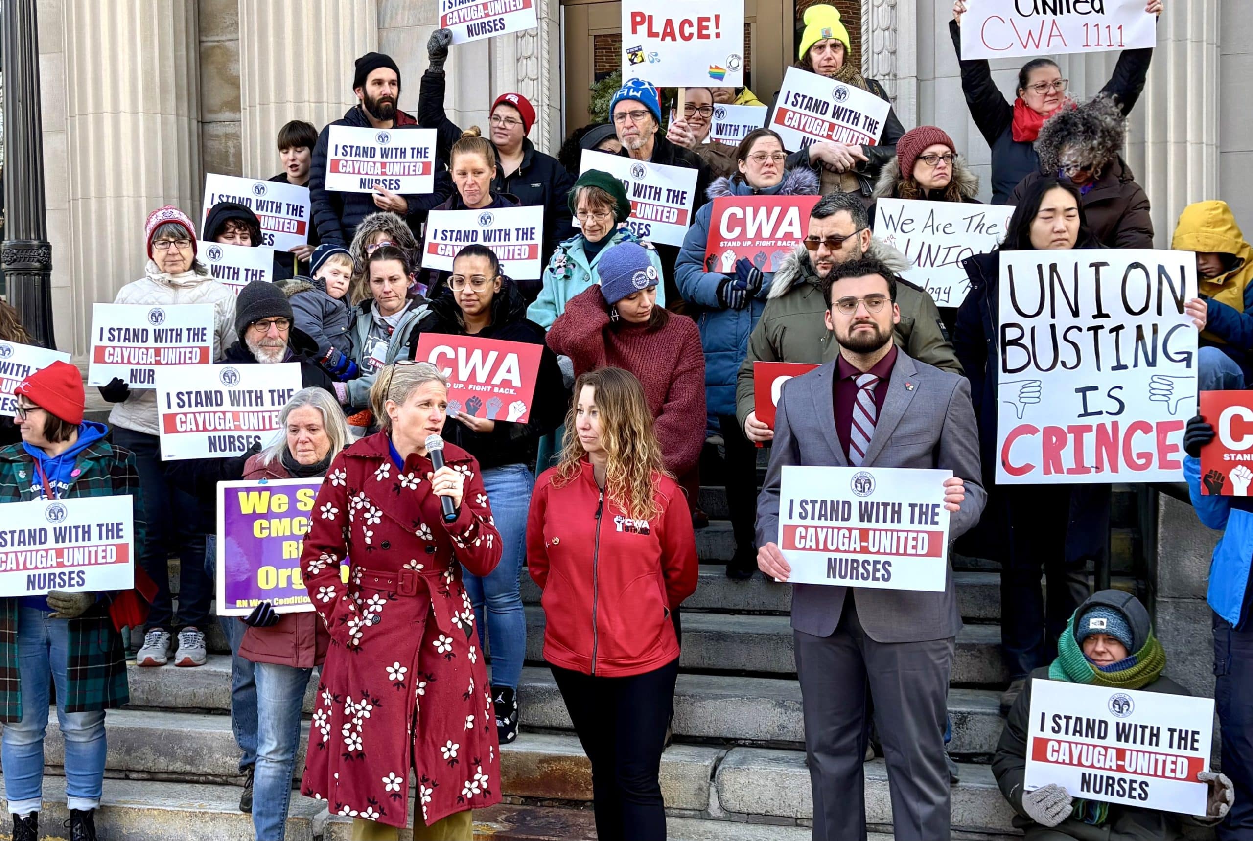 Cayuga Medical Center nurses’ vote for unionization approaches