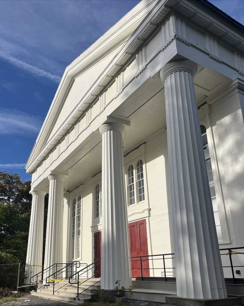 Photo provided
The exterior of the Trumansburg Conservatory of Fine Arts historic building, which has been undergoing a transformation thanks to a fundraising campaign that began in 2021.